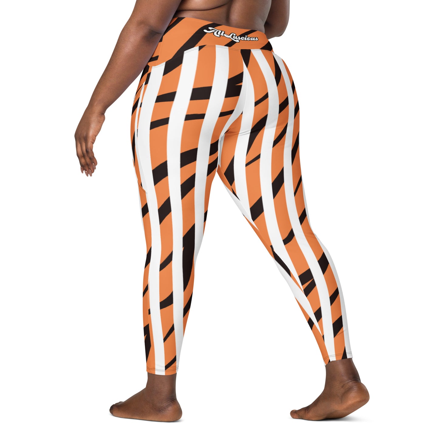 All Luscious Work it Out Pocketed Legging (Bold Print)