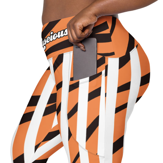 All Luscious Work it Out Pocketed Legging (Bold Print)